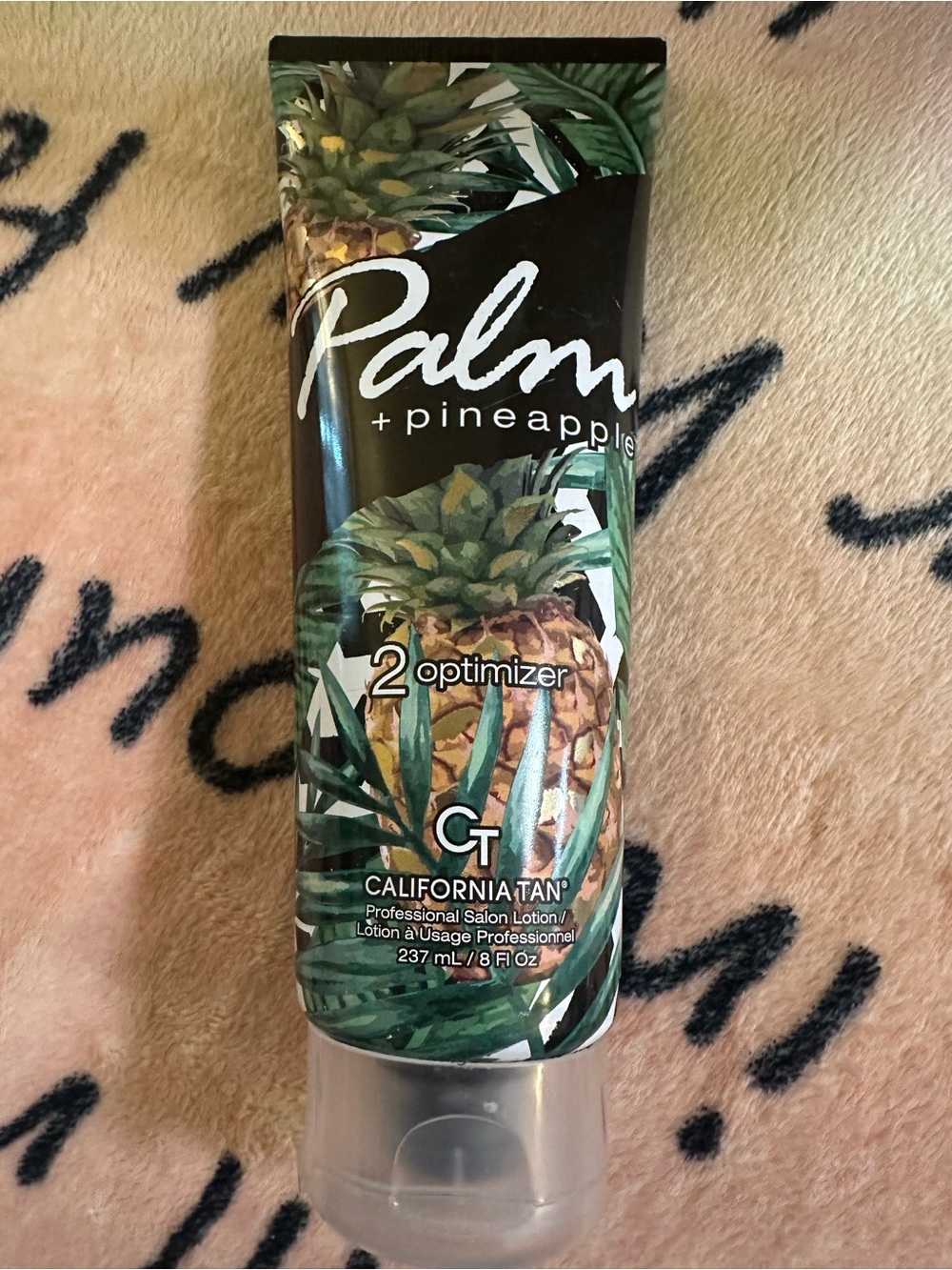 California Tan Palm + Pineapple 2 Optimizer Lotion - Green